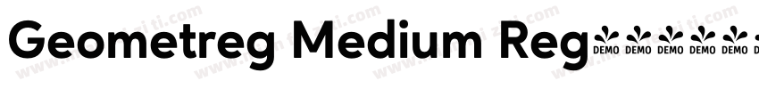 Geometreg Medium Reg字体转换